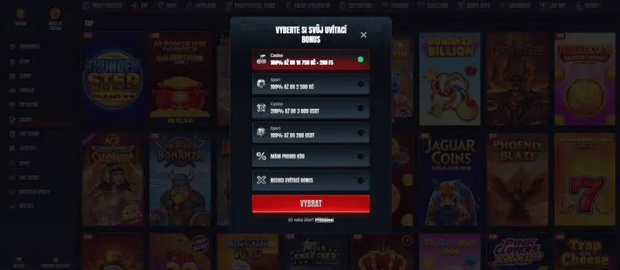 Gangstasino pÅihlÃ¡Å¡enÃ­ cz